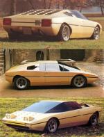 Lamborghini Bravo P114 Concept 1974 года